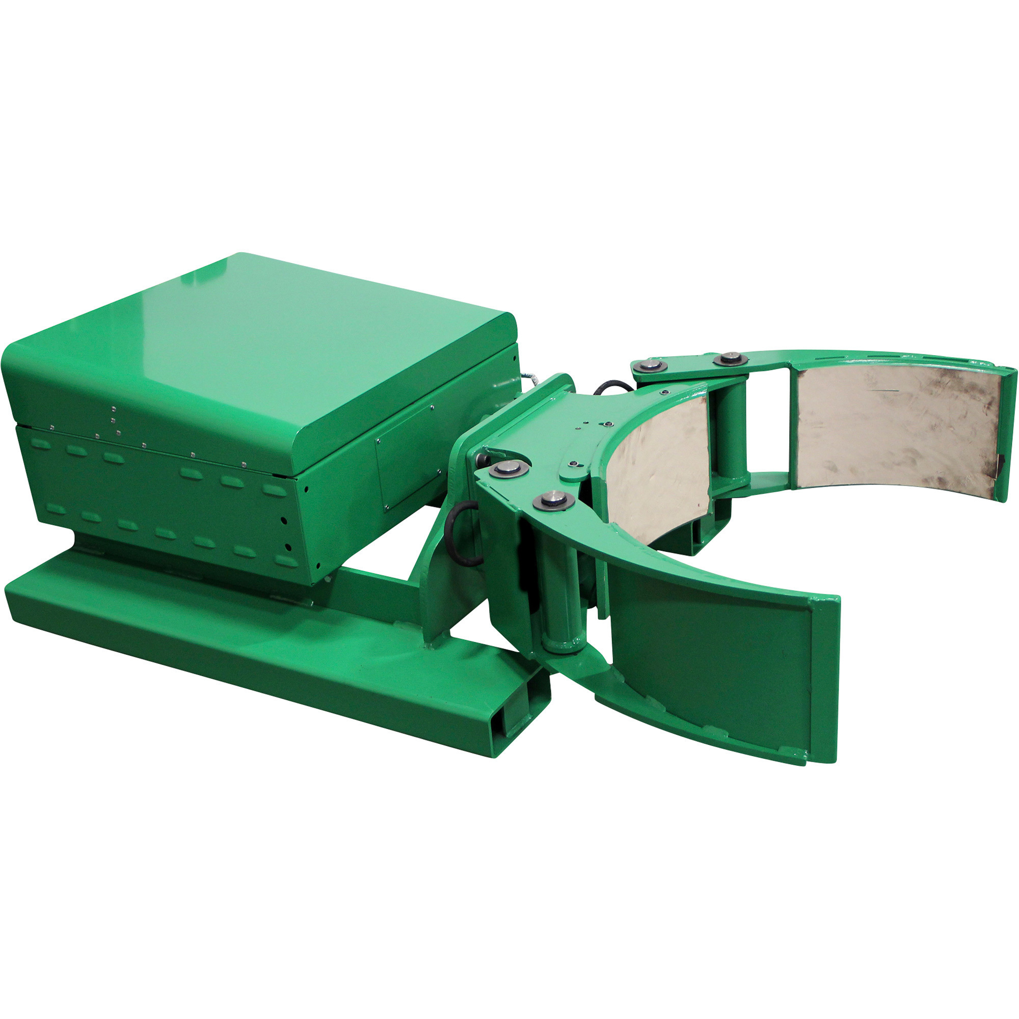 Valley Craft Drum Clamp Powered Forklift Attachment, Maxi Grip, Battery-Powered Clamp, 2000 lb. Capacity, Model# F89705
